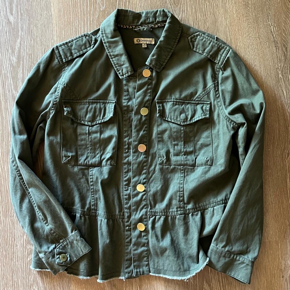 Democracy Green jacket size m